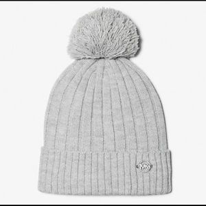 Michael Kors Beanie with Pom Pom